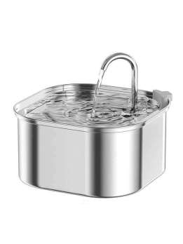 Wholesale 3.2L Stainless Steel Pet Water Dispenser Cat Water Feeder Dog Water Dispenser 120-3321 Pet Products Factory, OEM Manufacturer, Supplier, Agent www.gmtshop.com OEM ODM Wholesale stainless steel pet cat dog water dispenser Fountain