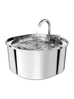 Wholesale OEM 3.2L Stainless Steel Pet Water Dispenser Cat Water Feeder Dog Water Dispenser 120-3323 Pet Products Factory, OEM Manufacturer, Supplier, Agent www.gmtshop.com OEM ODM Wholesale stainless steel pet cat dog water dispenser Fountain