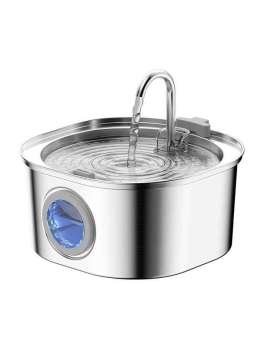 Wholesale 3.2L Stainless Steel Pet Water Dispenser Cat Water Feeder Dog Water Dispenser 120-3326 Pet Products Factory, OEM Manufacturer, Supplier, Agent www.gmtshop.com OEM ODM Wholesale stainless steel pet cat dog water dispenser Fountain