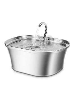 Wholesale OEM 3.2L Stainless Steel Pet Water Dispenser Cat Water Feeder Dog Water Dispenser 120-3330 Pet Products Factory, OEM Manufacturer, Supplier, Agent www.gmtshop.com OEM ODM Wholesale stainless steel pet cat dog water dispenser Fountain