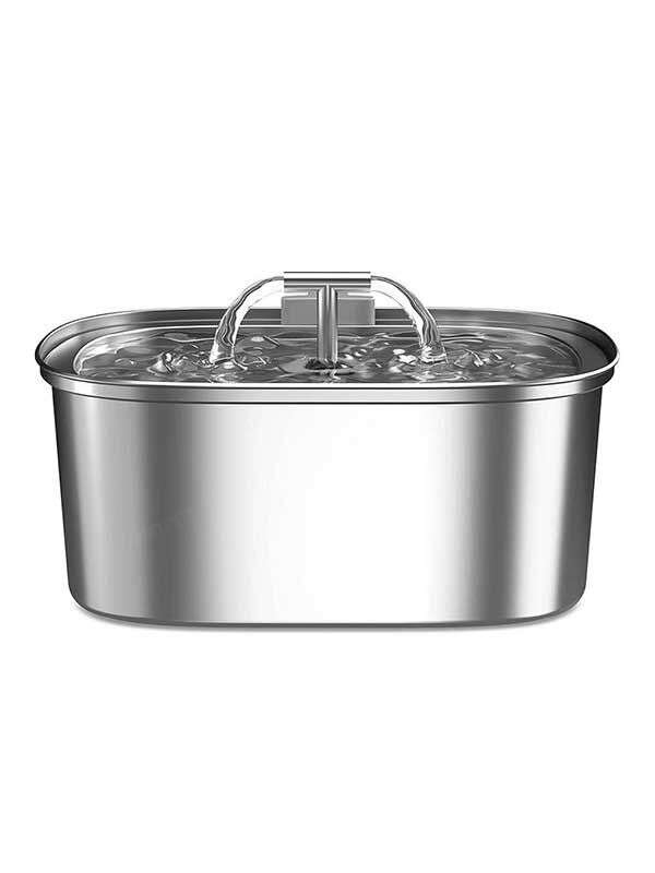 Wholesale OEM 3.2L Stainless Steel Pet Water Dispenser Cat Water Feeder Dog Water Dispenser 120-3336 Pet Products Factory, OEM Manufacturer, Supplier, Agent www.gmtshop.com OEM ODM Wholesale stainless steel pet cat dog water dispenser Fountain