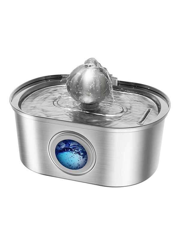 Wholesale OEM 3.2L Stainless Steel Pet Water Dispenser Cat Water Feeder Dog Water Dispenser 120-3345 Pet Products Factory, OEM Manufacturer, Supplier, Agent www.gmtshop.com OEM ODM Wholesale stainless steel pet cat dog water dispenser Fountain