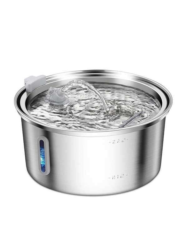 Wholesale 3.2L Stainless Steel Pet Water Dispenser Cat Water Feeder Dog Water Dispenser 120-3357 Pet Products Factory, OEM Manufacturer, Supplier, Agent www.gmtshop.com OEM ODM Wholesale stainless steel pet cat dog water dispenser Fountain