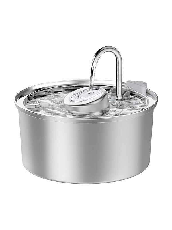 Wholesale 3.2L Stainless Steel Pet Water Dispenser Cat Water Feeder Dog Water Dispenser 120-3367 Pet Products Factory, OEM Manufacturer, Supplier, Agent www.gmtshop.com OEM ODM Wholesale stainless steel pet cat dog water dispenser Fountain